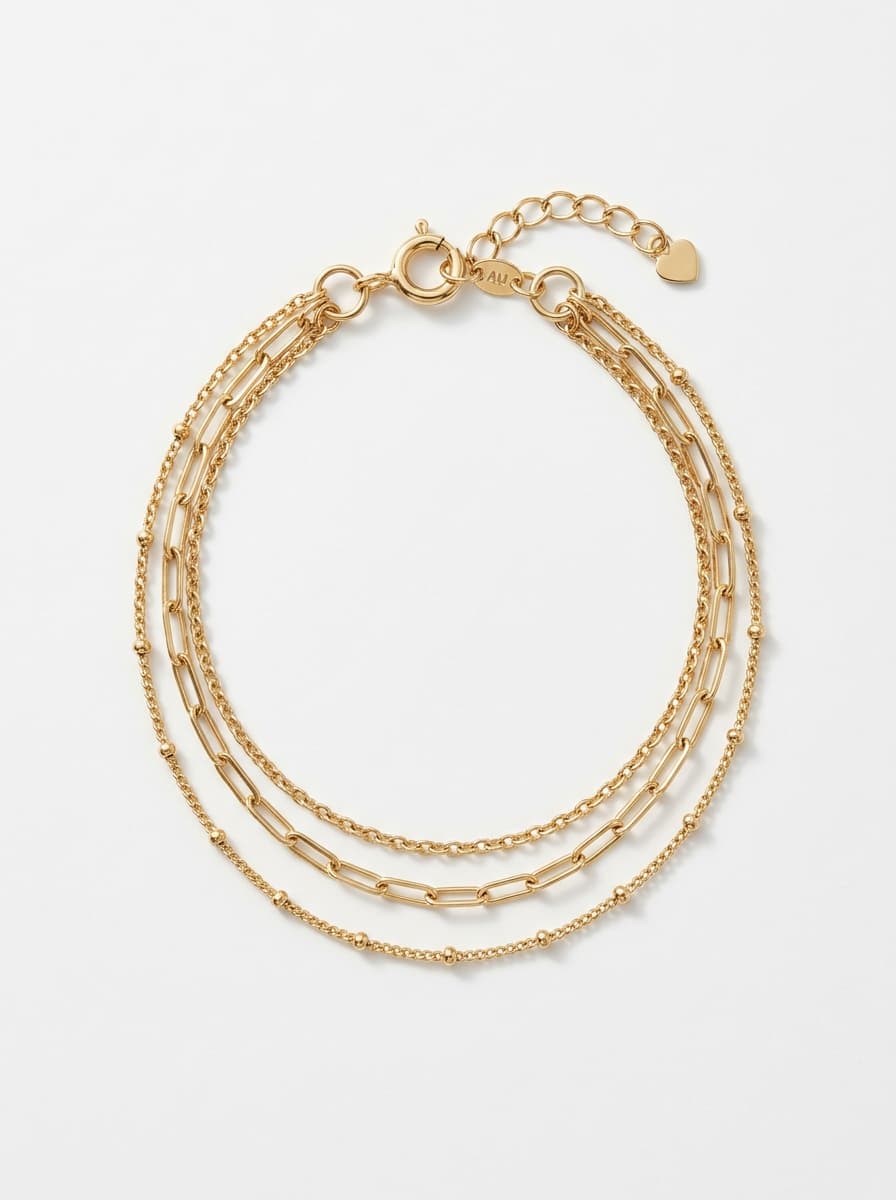 Layered Chain Bracelet